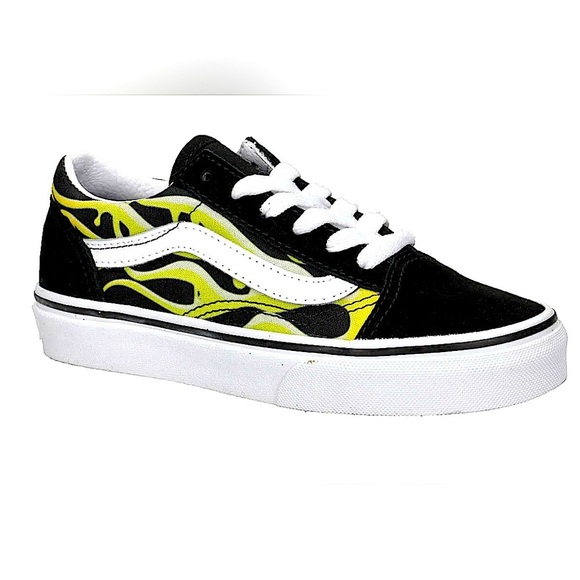 Vans Old Skool Slime Flame Sneakers - Picture 1 of 9